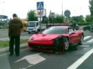 Un conductor de 20 años es el responable del primer accidente de un Ferrari 458 Italia