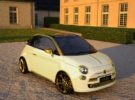 Fiat 500c Fenice Milano con inserciones de oro puro