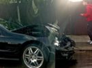 Cesc Fábregas destroza un Mercedes SL55 AMG