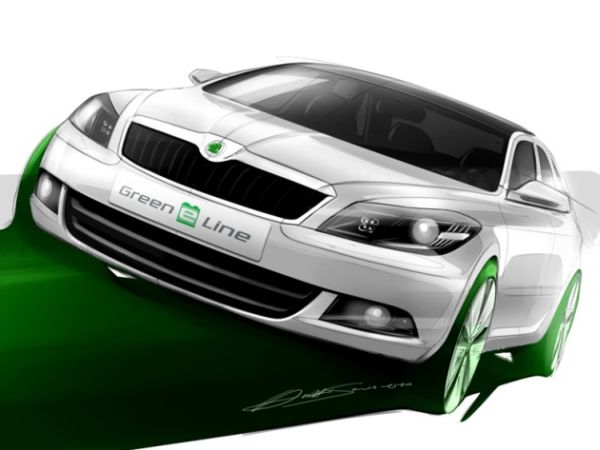 La Premi Re Voiture Lectrique De Skoda Octavia Green E Line