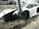 Terrible accidente de un Aventador en Italia