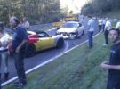 Accidente múltiple de ocho coches en el Nurburgring
