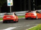 Siete BMW M3 GTS moviendo las caderas en Nürburgring