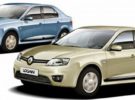 Representación de los futuros Dacia Logan y Renault Logan