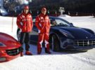 Alonso y Massa nos muestran lo divertido que es el Ferrari FF en la nieve