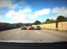 Accidente de un Lamborghini Gallardo en carreteras taiwanesas