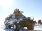 Tres Toyota Hillux preparados por Arctic Trucks conquistan la Antártida