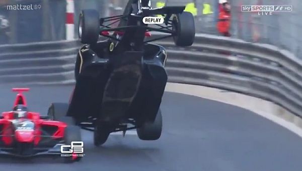 GP3 Mónaco: espectacular accidente de Conor Daly