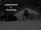 El Lamborghini Aventador vs el F-16 Falcon en vídeo