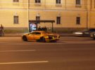 Un Lamborghini Murciélago destrozado en Rusia