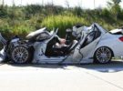 Un probador de BMW muerto en un accidente