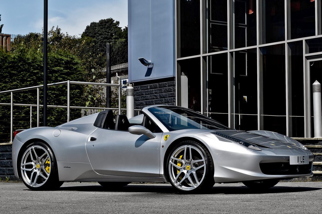 The Ferrari 458 Spider prepared by Kahn Design
