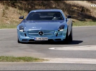 Mercedes-Benz SLS AMG Electric Drive en acción, puro espectaculo