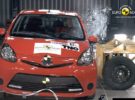 EuroNCAP: el Toyota Aygo, Citroën C1 y Peugeot 107 con solo tres estrellas
