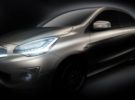 Teaser del Mitsubishi G4 Compact Sedan Concept