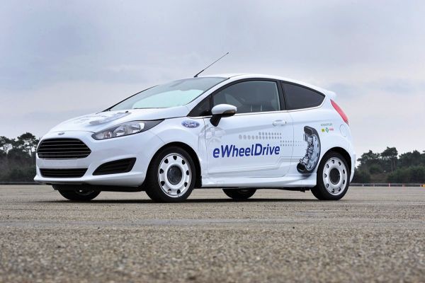 Ford Fiesta eléctrico E-Wheel-Drive de Schaeffler