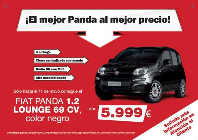 El Fiat Panda será protagonista en nueva campaña de Media Markt