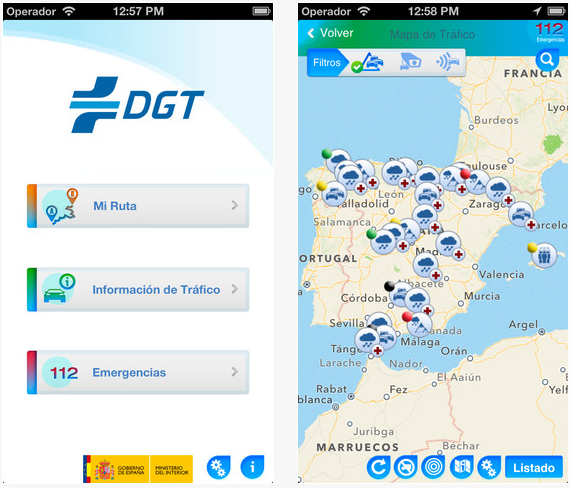 La Dirección General de Tráfico estrena aplicación móvil para Android y iOS