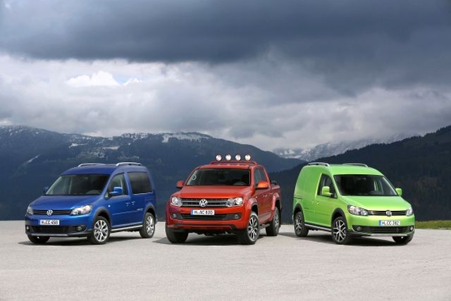 Volkswagen presenta el Amarok Canyon y el Caddy Cross