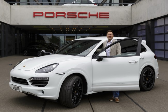 Sale de Leipzig la unidad 500.000 del Porsche Cayenne