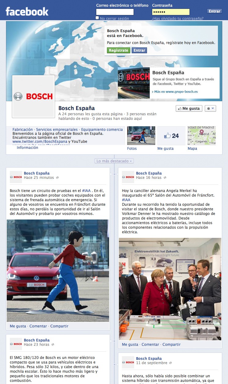 Bosch también está presente en la IAA de Fráncfort