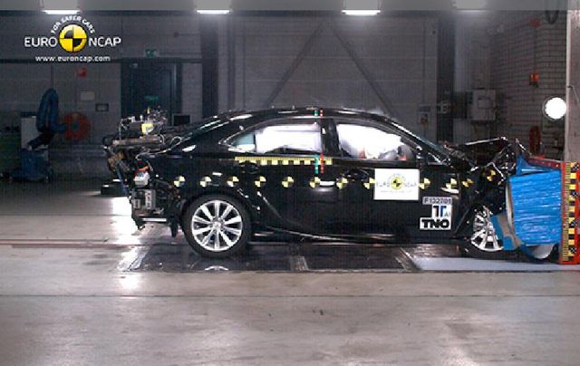 Lexus IS300h y Mazda6 con cinco estrellas en EuroNCAP