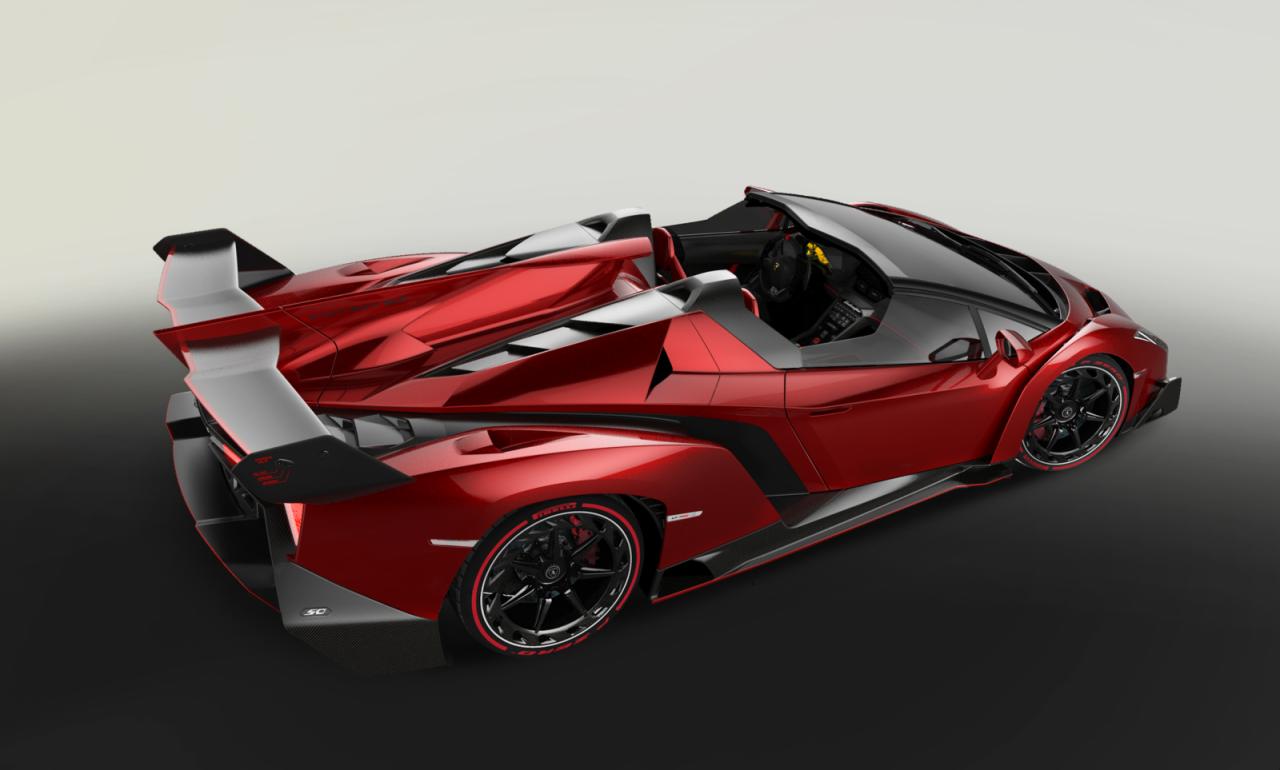 Lamborghini Veneno Roadster, lo más especial de la marca italiana