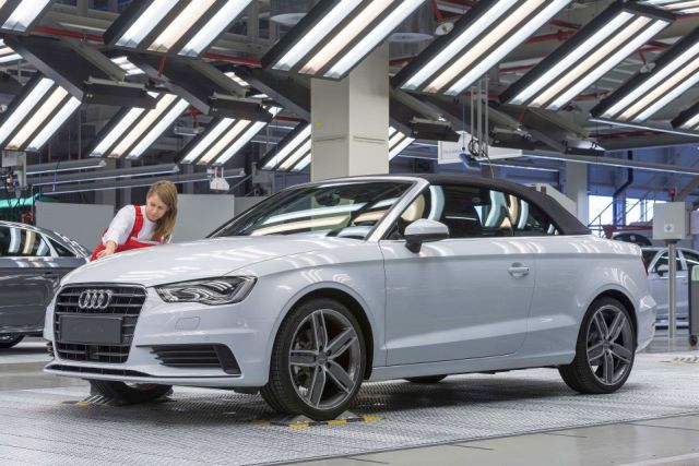 El Audi A3 Cabrio inicia su producción en Hungría