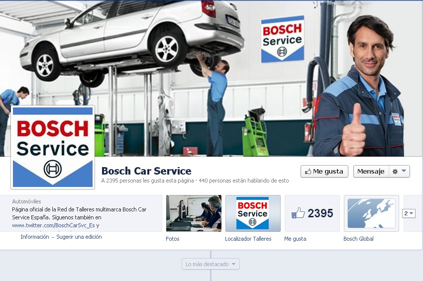 Bosch Car Service celebra su fan 2500 en Facebook con una sorpresa