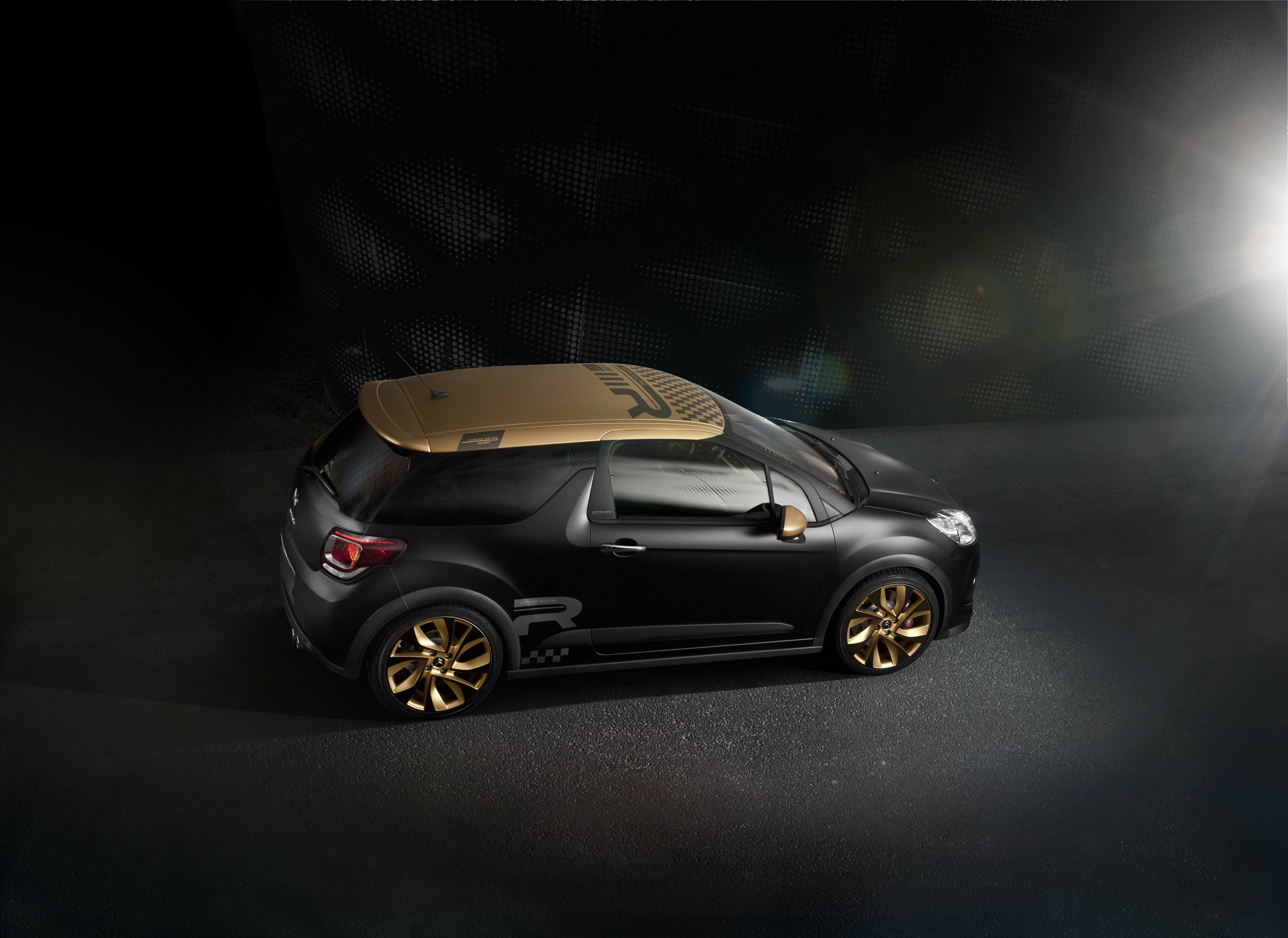Citroën anuncia el DS3 Racing Gold Mat