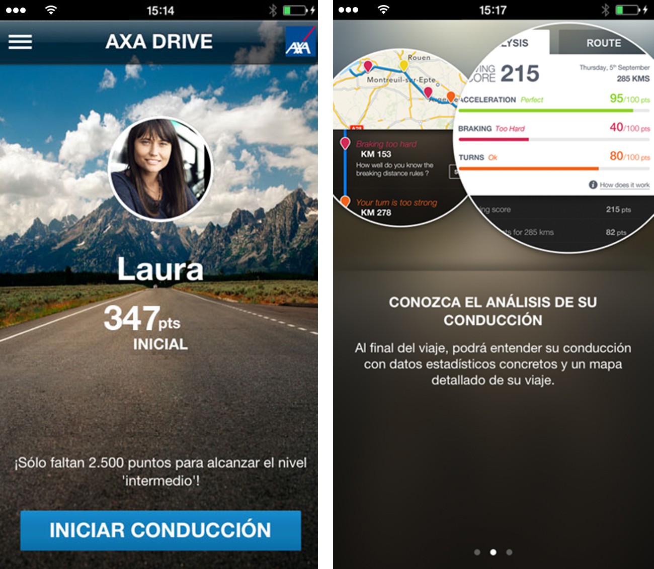 AXA DRIVE, la app que nos ayuda a conducir de forma eficiente