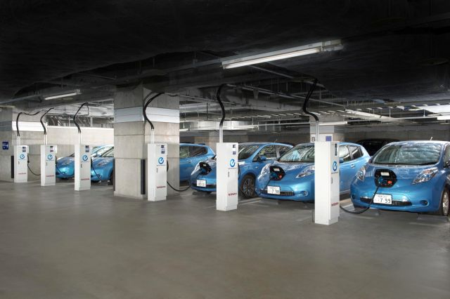 El Nissan Leaf puede suministrar energía a las oficinas, además de los hogares