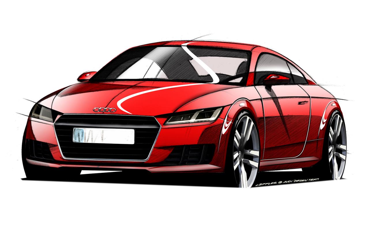 Primeros bocetos de la nueva generación del Audi TT