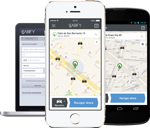Que tiemblen los taxistas, llegan Uber y Cabify dos apps revolucionarias
