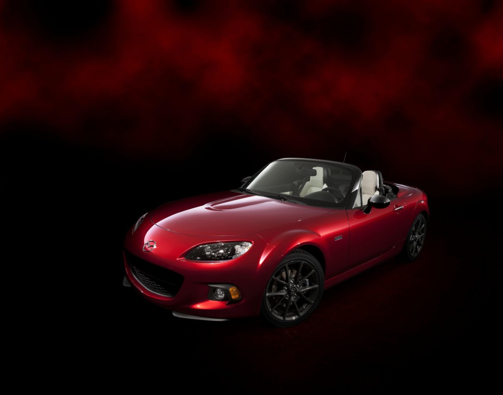 Mazda shows the MX-5 25th Anniversary in New York