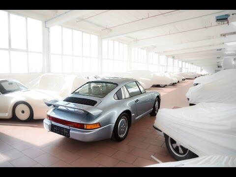 Así estudiaba Porsche la aerodinámica en 1984