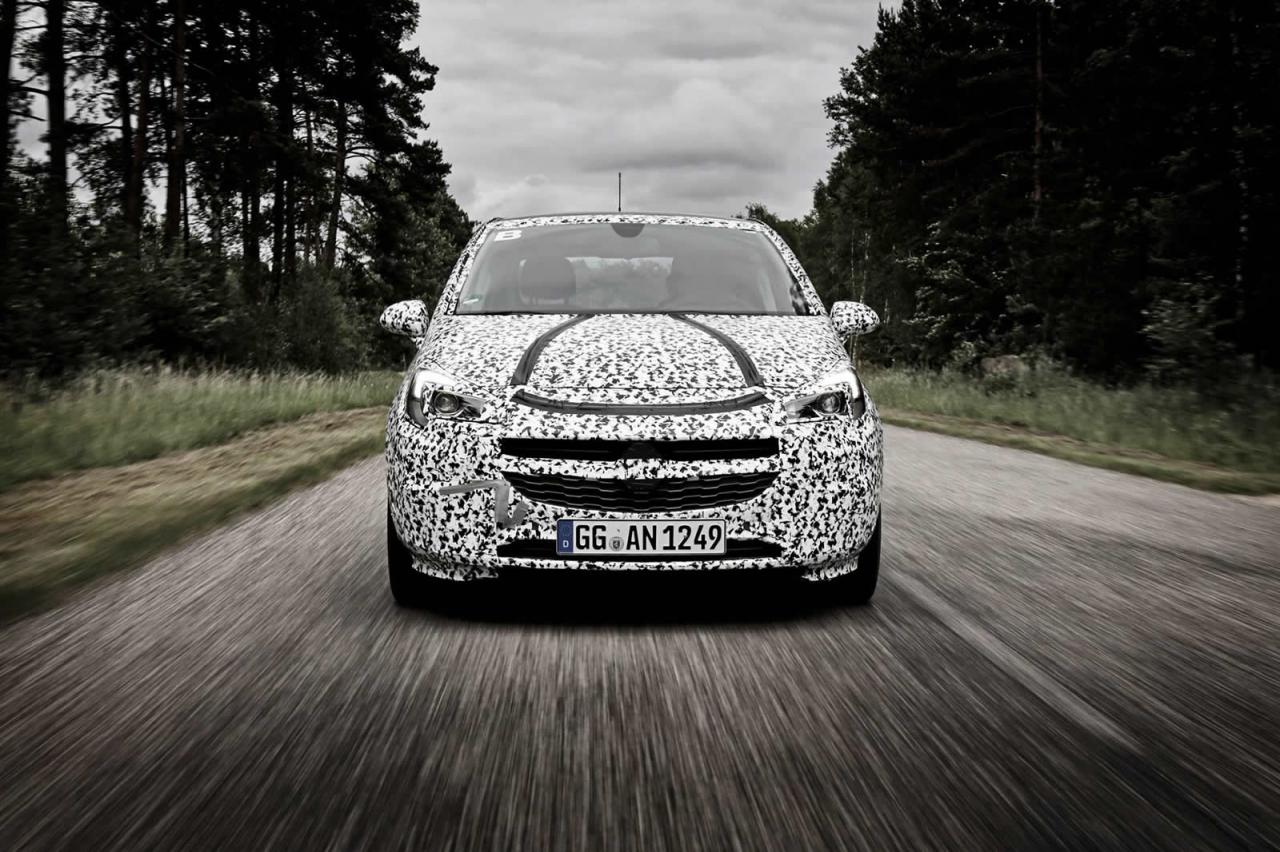Opel nos enseña el futuro Corsa, aún camuflado