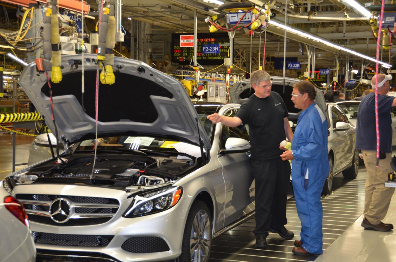 Mercedes-Benz comienza a fabricar el Clase C en EE.UU