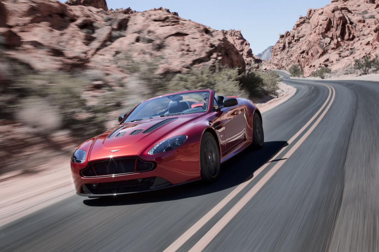 Aston Martin lanza el V12 Vantage S Roadster