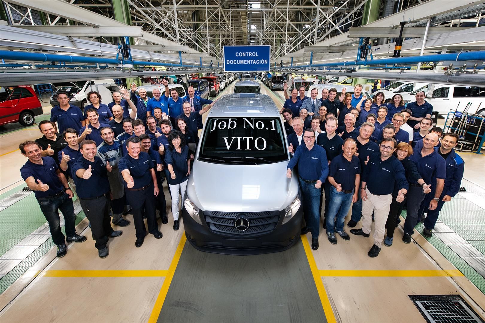 Comienza la producción de la nueva Mercedes Vito en la planta de Vitoria