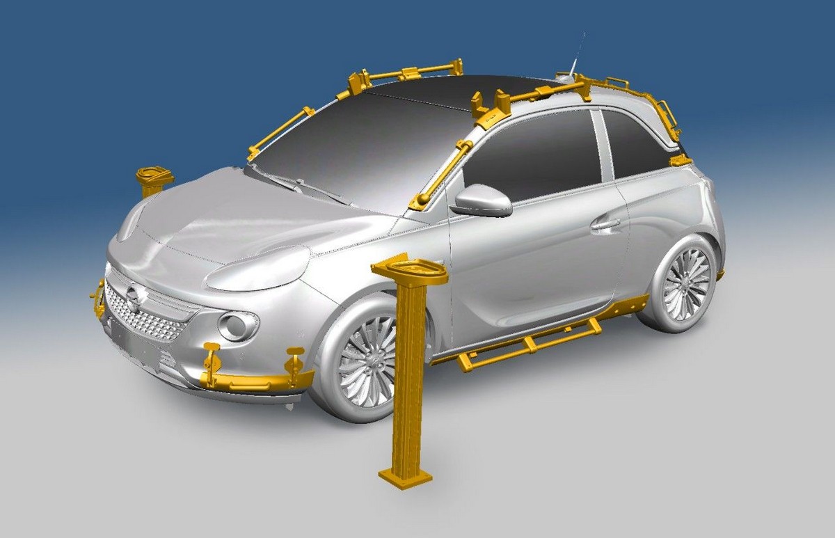 Opel utiliza impresoras 3D para crear herramientas de montaje de sus modelos