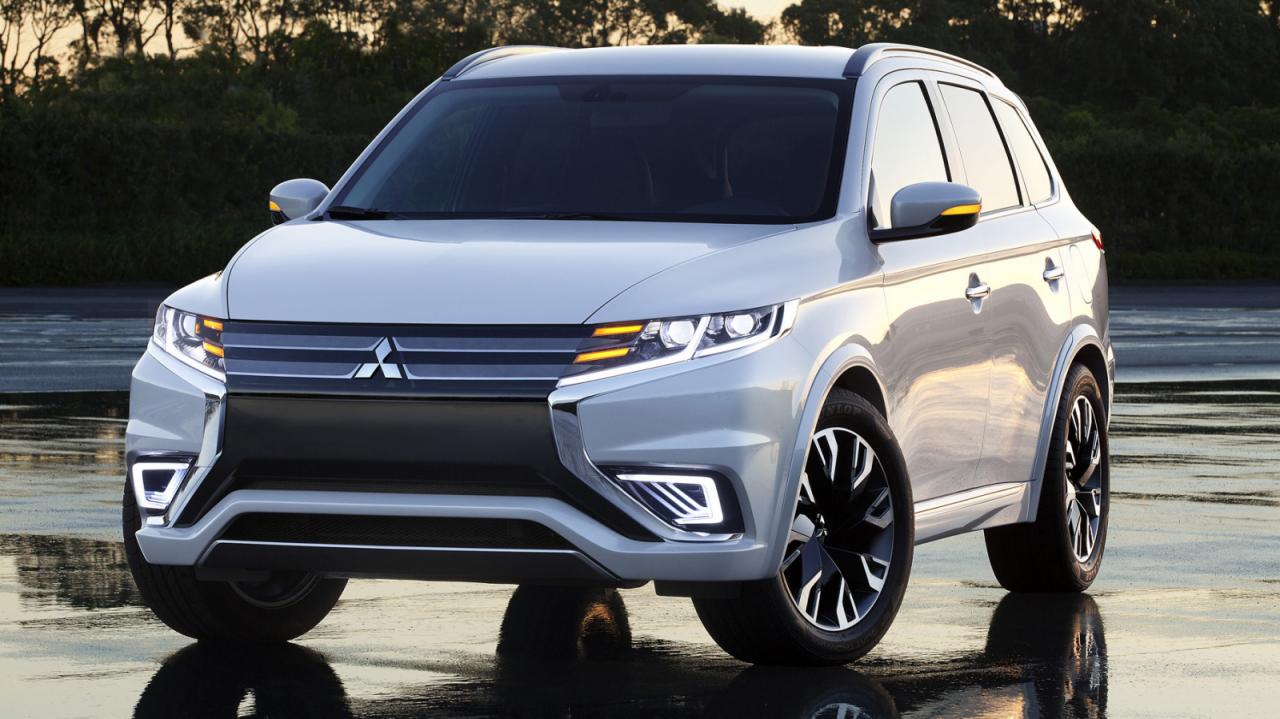 Mitsubishi desvela el Outlander PHEV Concept-S; listo para París