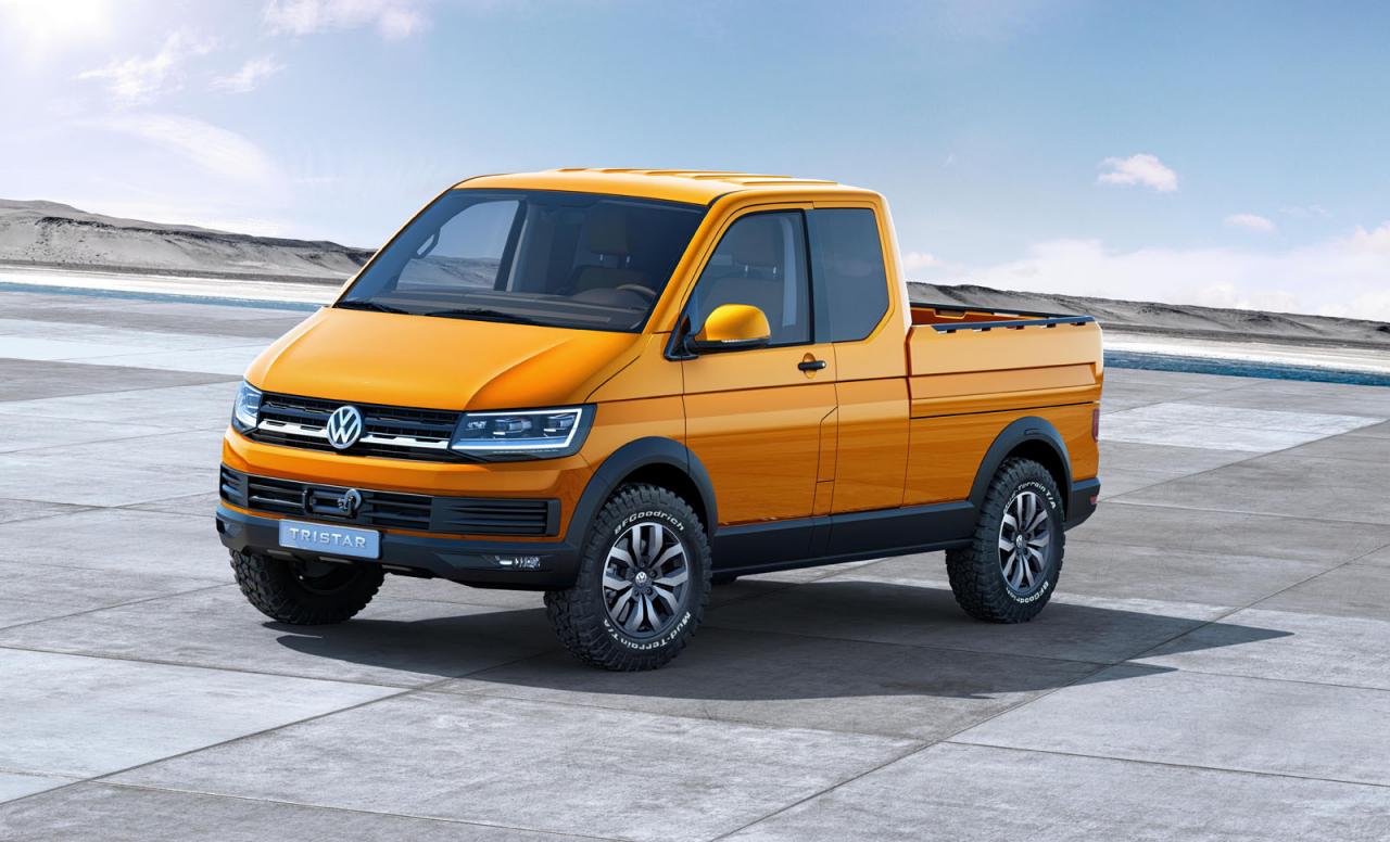 Volkswagen revela el Tristar Concept, la pick-up del futuro