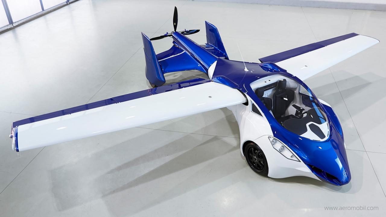 El nuevo coche volador AeroMobil 3.0