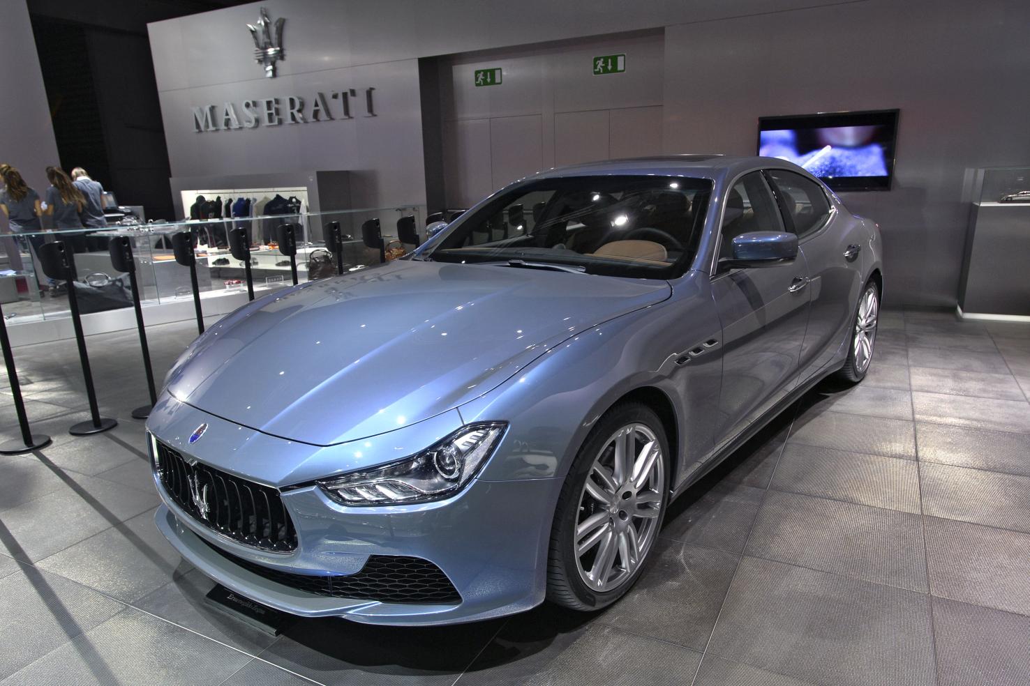 Maserati Ghibli Ermenegildo Zegna Edition, «concept car» presentado en París