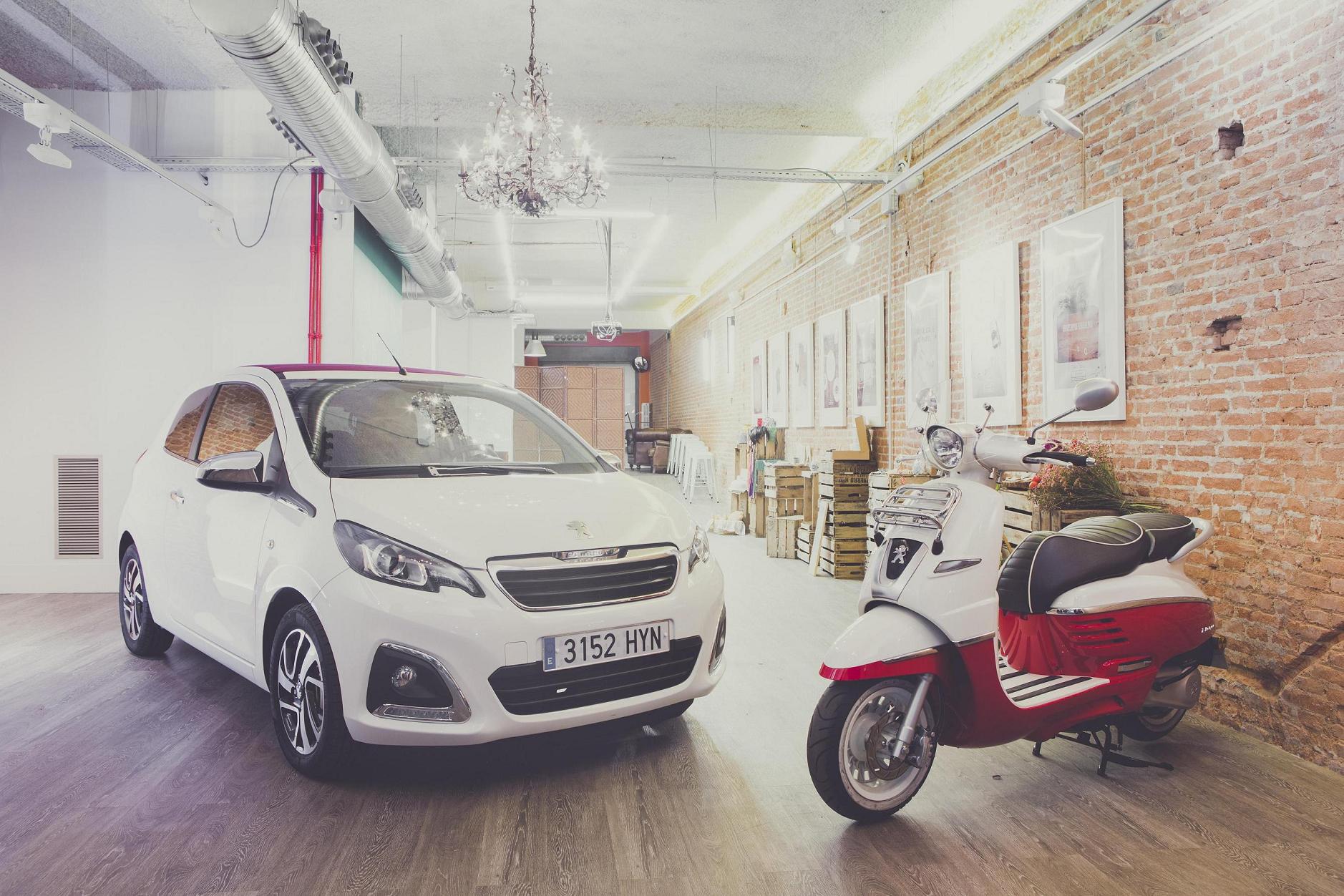 Nuevo Peugeot 108 y Peugeot Django, la oferta de la movilidad total en la ciudad