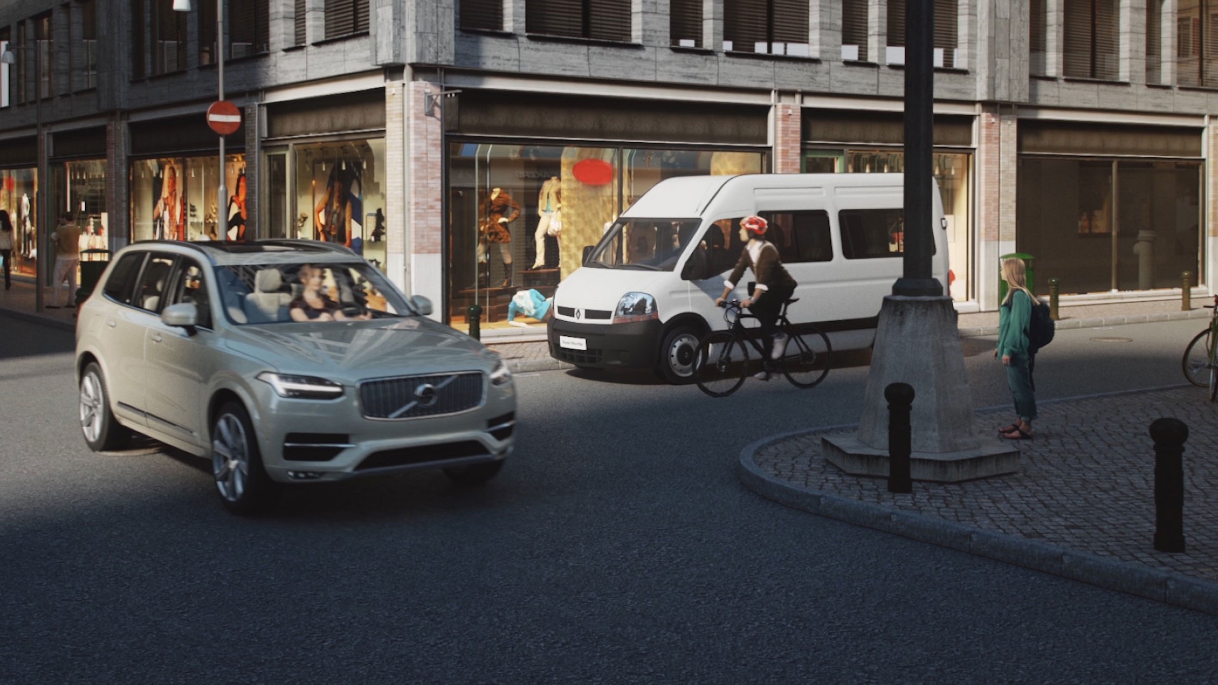 Volvo colabora en un casco que avisa a los ciclistas de la proximidad de vehículos