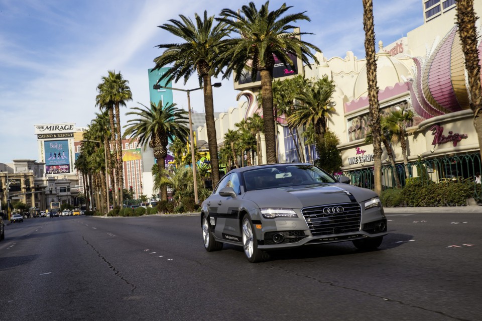 Audi A7 Sportback «piloted driving», desde Silicon Valley hasta Las Vegas