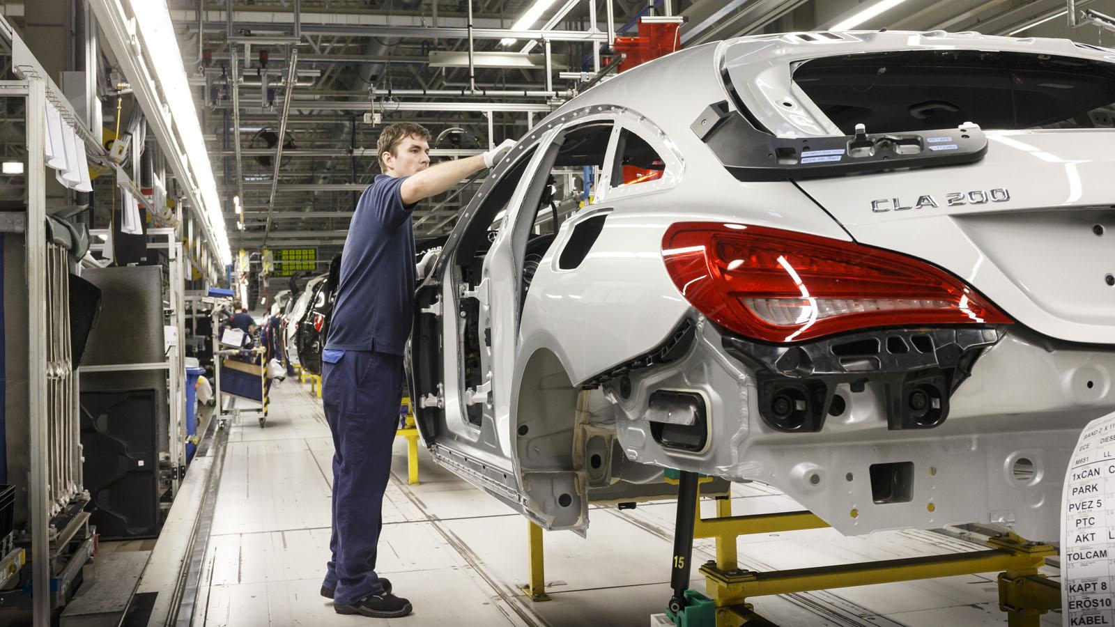 El Mercedes CLA Shooting Brake inicia su producción en Hungría