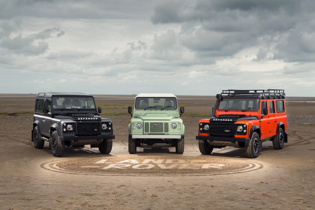 El Land Rover Defender se despide este año con tres ediciones limitadas